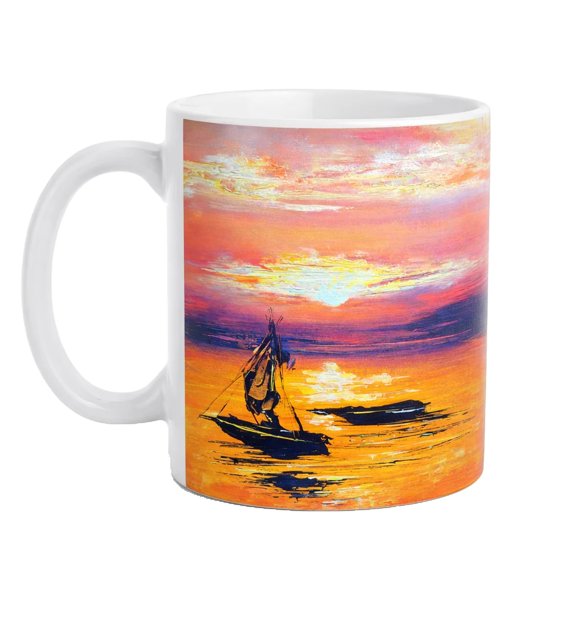 Tasse mit einem Motiv von G. Sittner